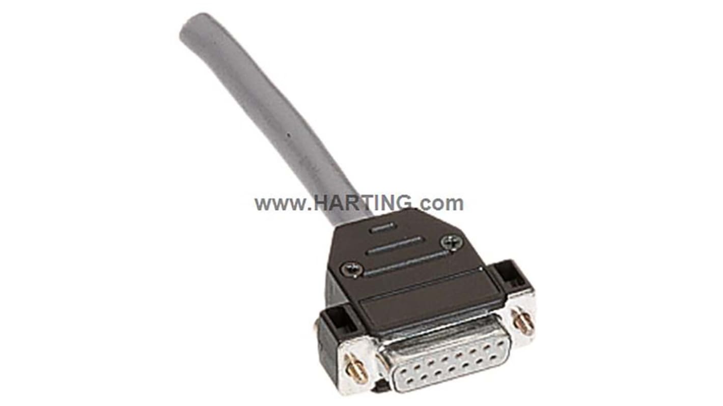 HARTING D-sub Series Thermoplastic D Sub Backshell, 25 Way