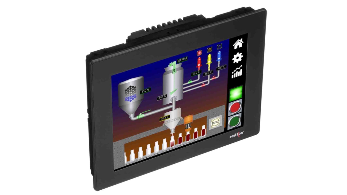 Red Lion CR1000 Series HMI Touch Screen HMI - 10 in, Colour Display, 800 x 600