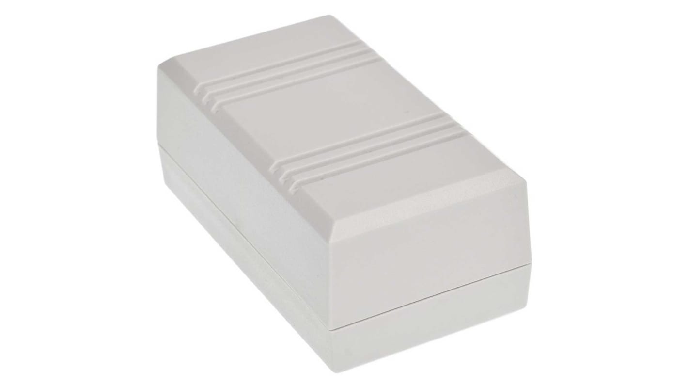 RS PRO Light Grey ABS Enclosure, IP54, 99.8 x 56.1 x 43.3mm