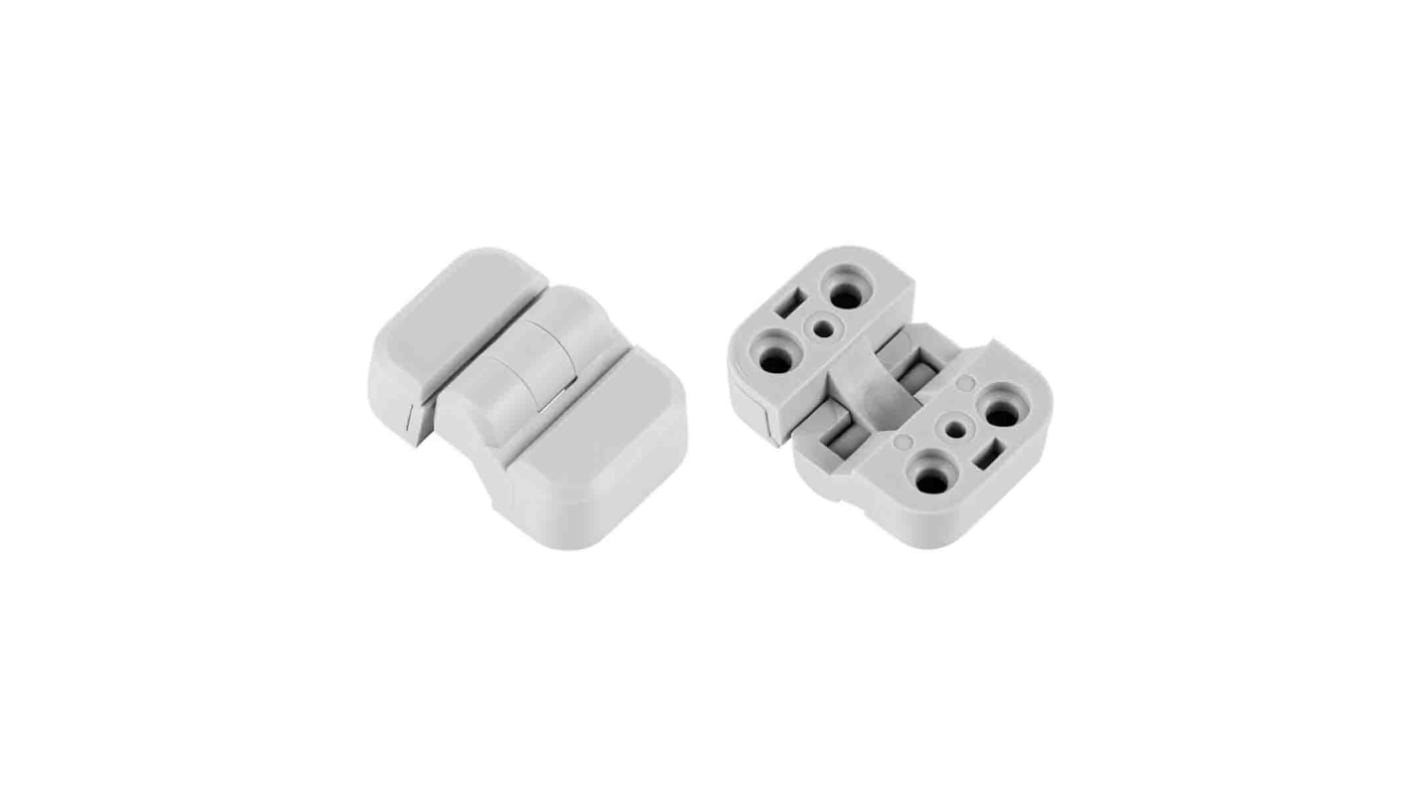 RS PRO ABS Hinge for Use with Hermetic Enclosure, 29 x 20 x 19.2mm