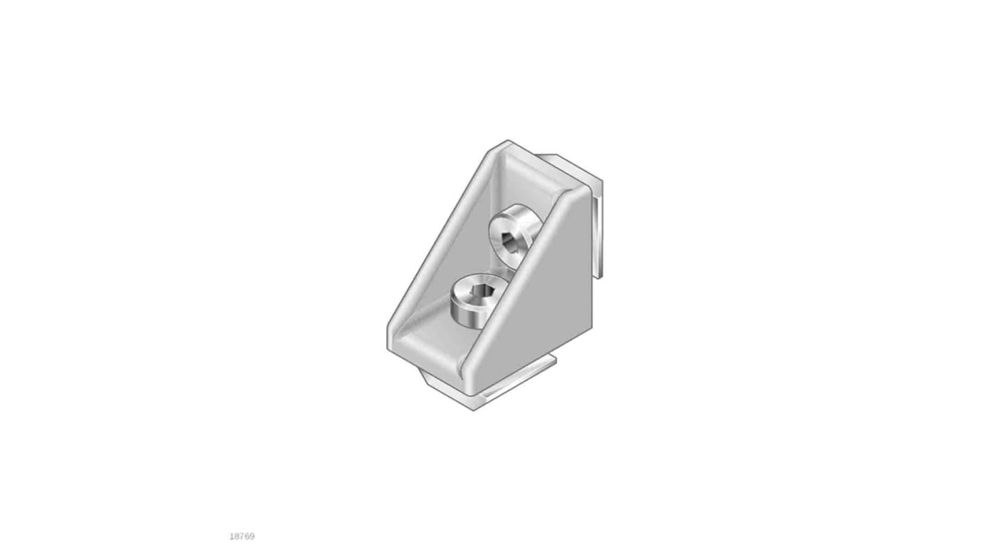 Bosch Rexroth M6 Mounting Bracket, Connecting Component, Strut Profile 30 mm, Groove Size 8mm
