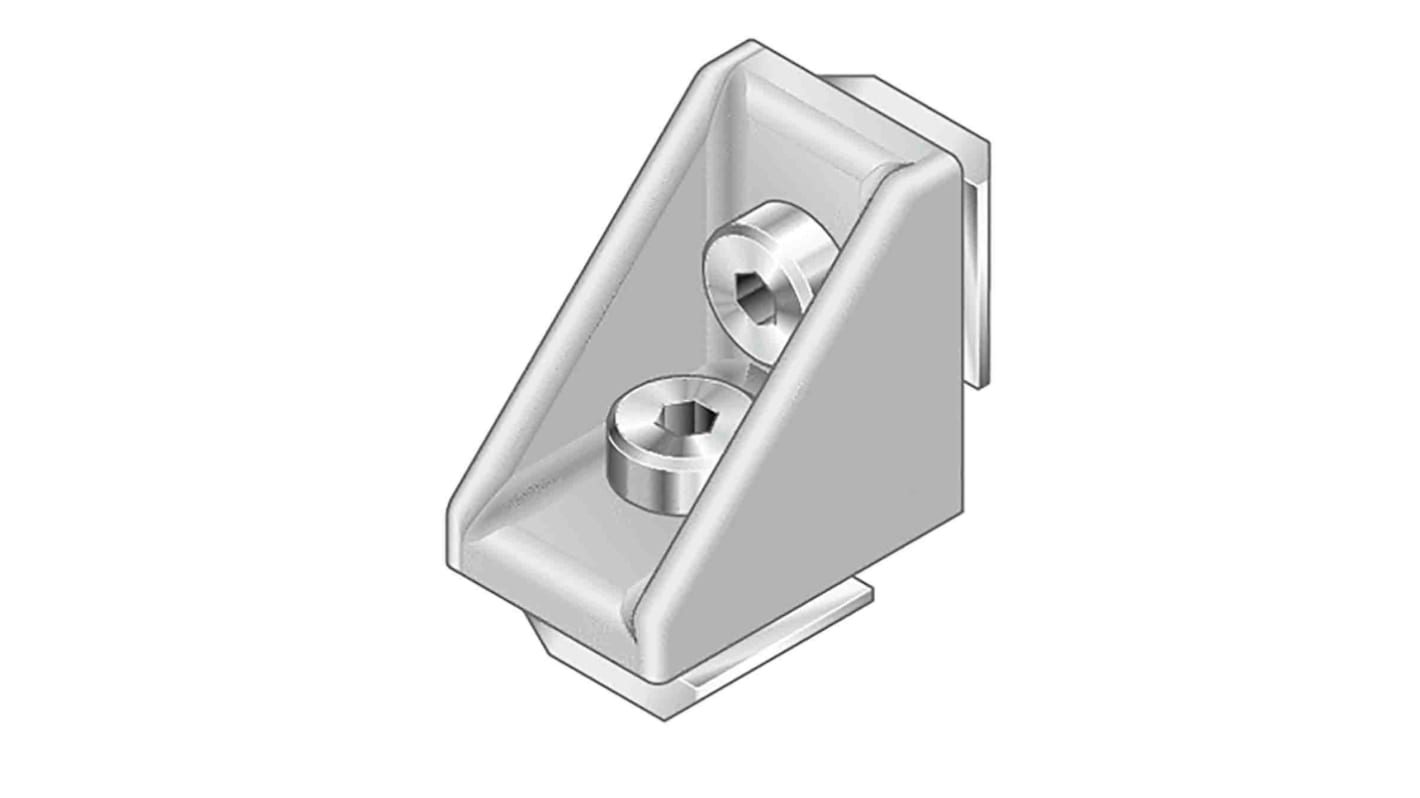 Bosch Rexroth M6 Mounting Bracket, Connecting Component, Strut Profile 30 mm, Groove Size 8mm