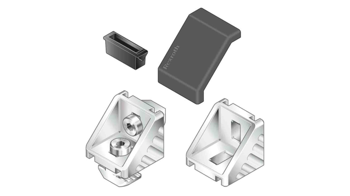 Bosch Rexroth 接続部品 S6 コーナーカバーキャップ PP