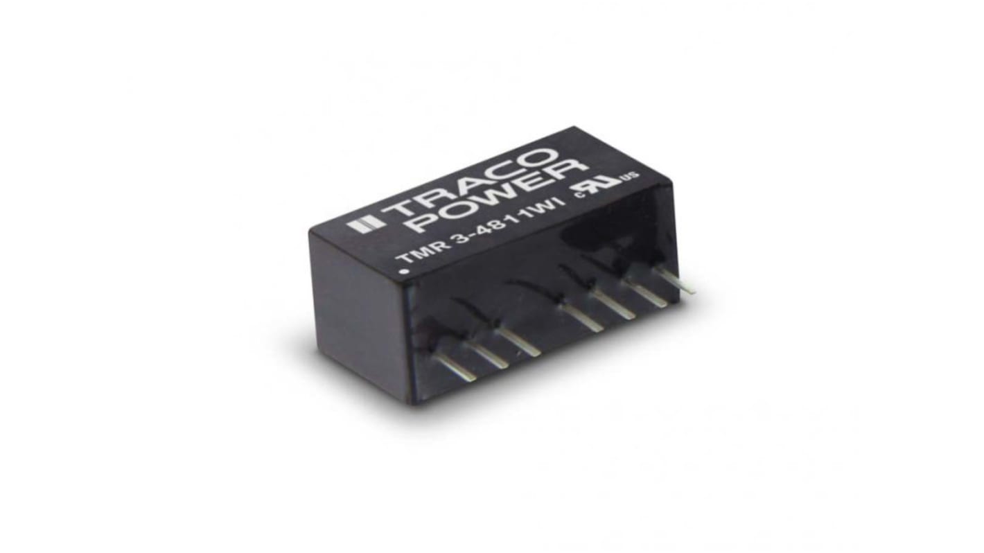 Convertitore c.c.-c.c. 3W, Vin 4,5 18 V c.c., Vout 3.3V cc, 1.6kV cc No No