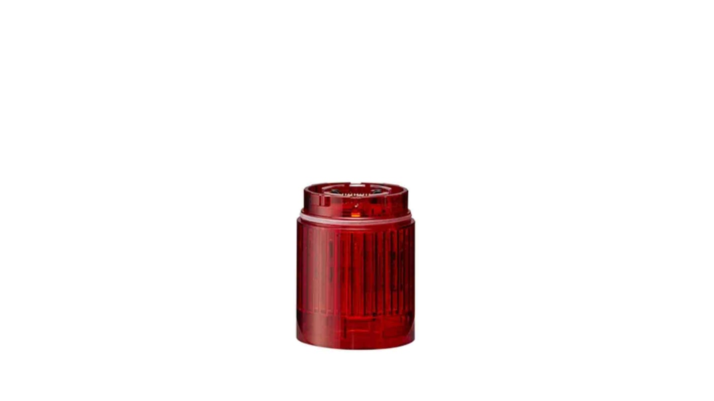 Elemento luminoso Patlite LR4, LED, Rojo, alim. 24 V dc