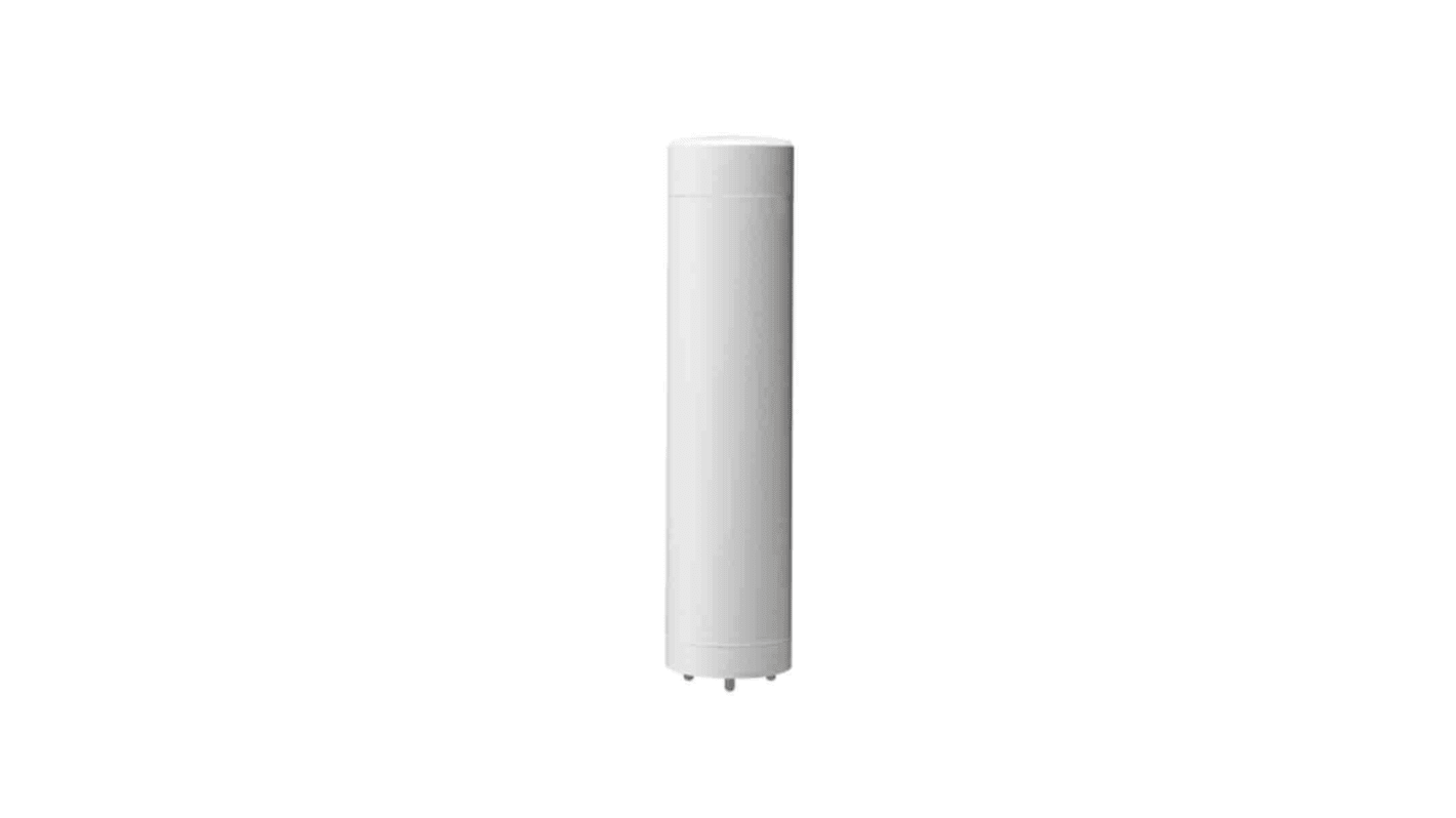 Patlite LR4 Series White Mounting Base, 24 V dc, LED Bulb, DC