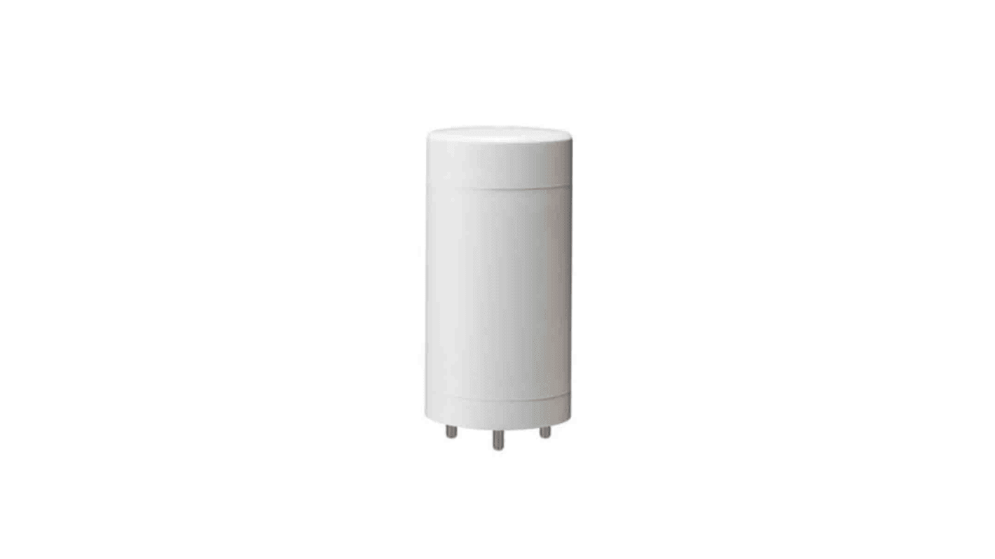 Patlite LR7 Series White Mounting Base, 24 V dc, LED Bulb, DC