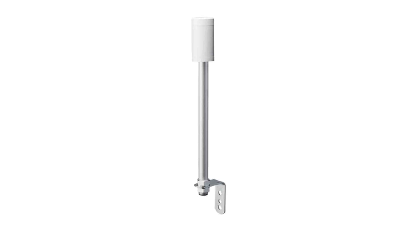 Patlite LR5 Series White Mounting Base with Tube, 24 V dc, LED Bulb, DC