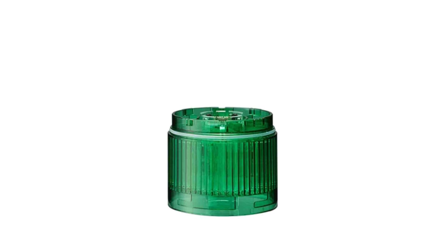 Patlite LR6 Series Green Light Module, 24 V dc, LED Bulb
