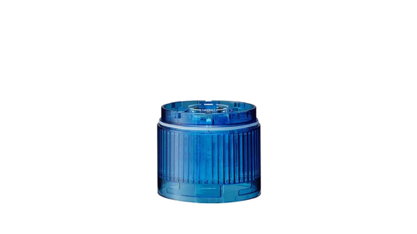 Patlite LR6 Series Blue Light Module, 24 V dc, LED Bulb