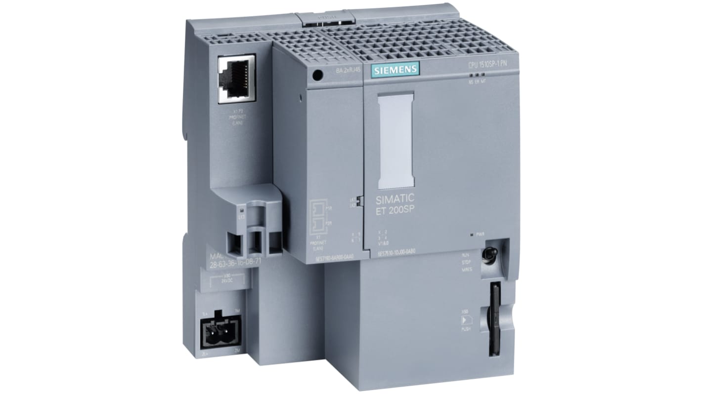 Controlador lógico Siemens SIMATIC DP, 24 V, 20 entradas, 20 salidas, comunicación Ethernet