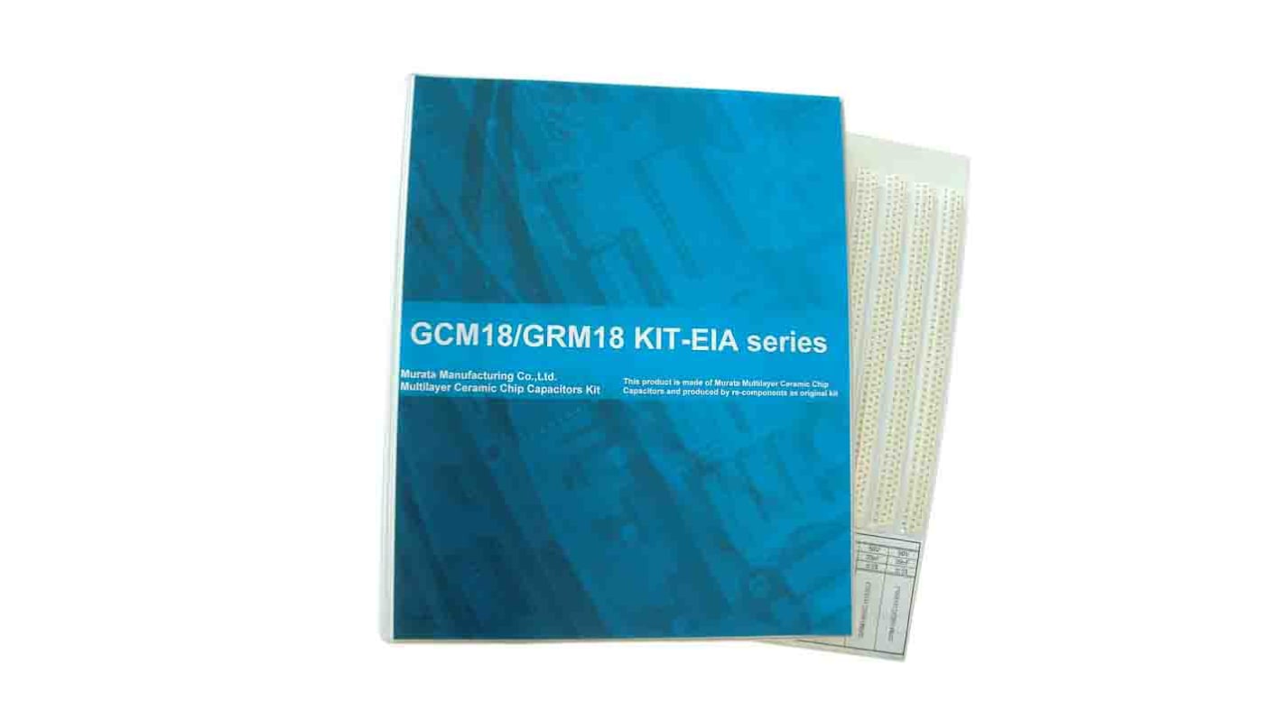 Murata, Surface Mount Ceramic Capacitor Kit 68 pieces