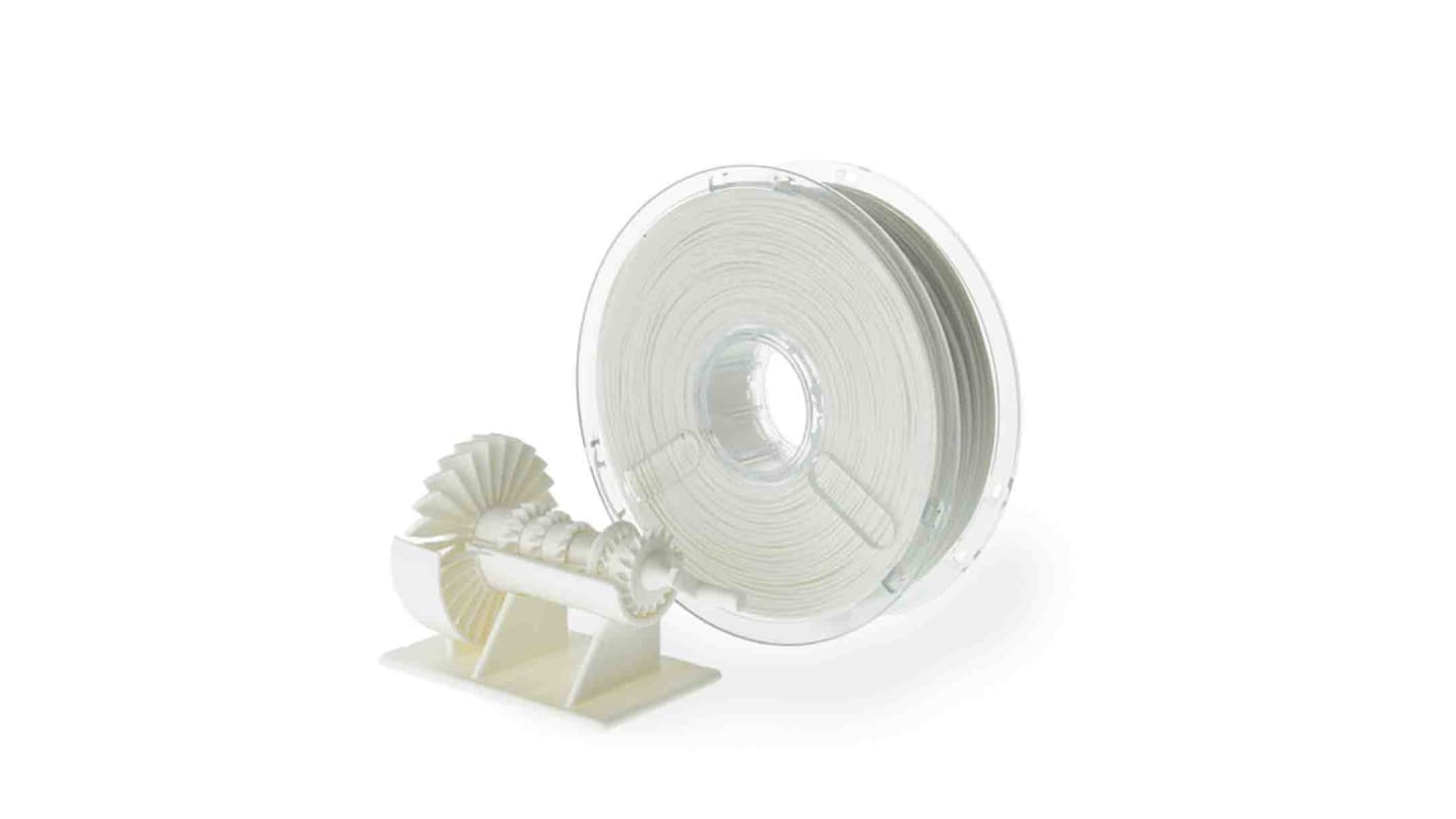 Polymaker Robustes PLA 3D-Drucker Filament, Weiß, 1.75mm, FDM, 750g