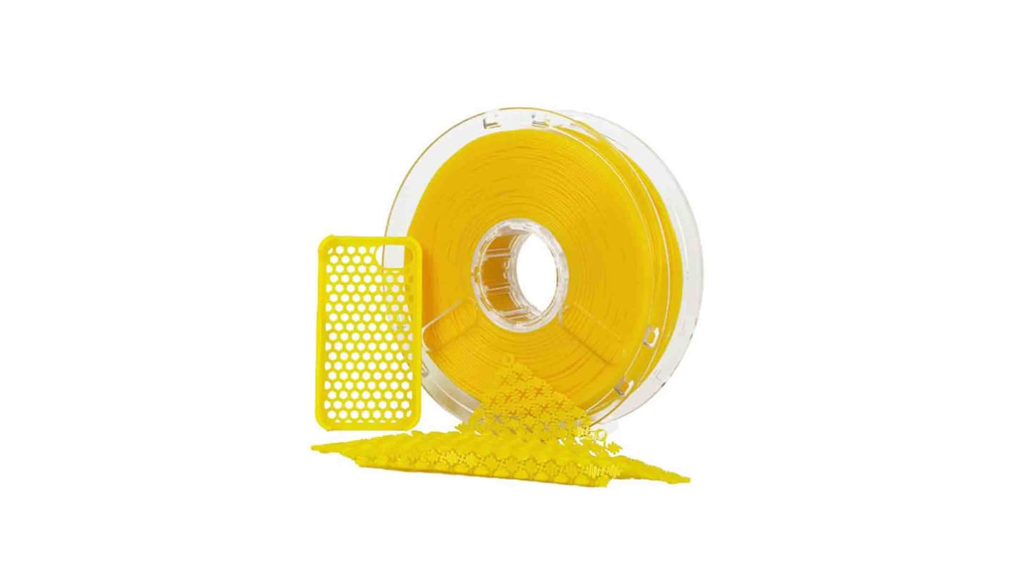Polymaker TPU 95A 3D-Drucker Filament, Gelb, 2.85mm, FDM, 750g