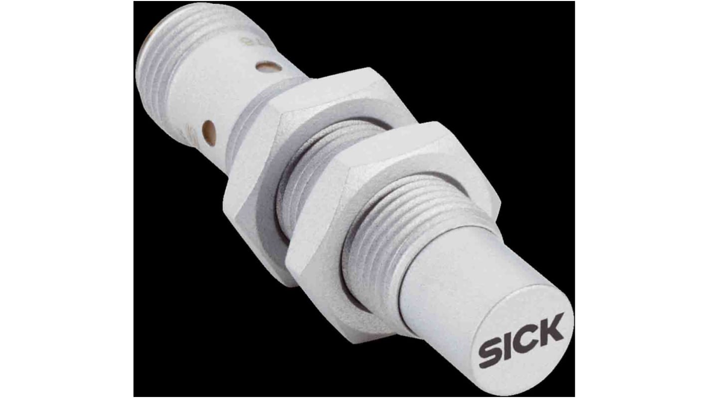 Capteur de proximité SICK, M12, Détection 10 mm, PNP NO, 10 → 30 V c.c.