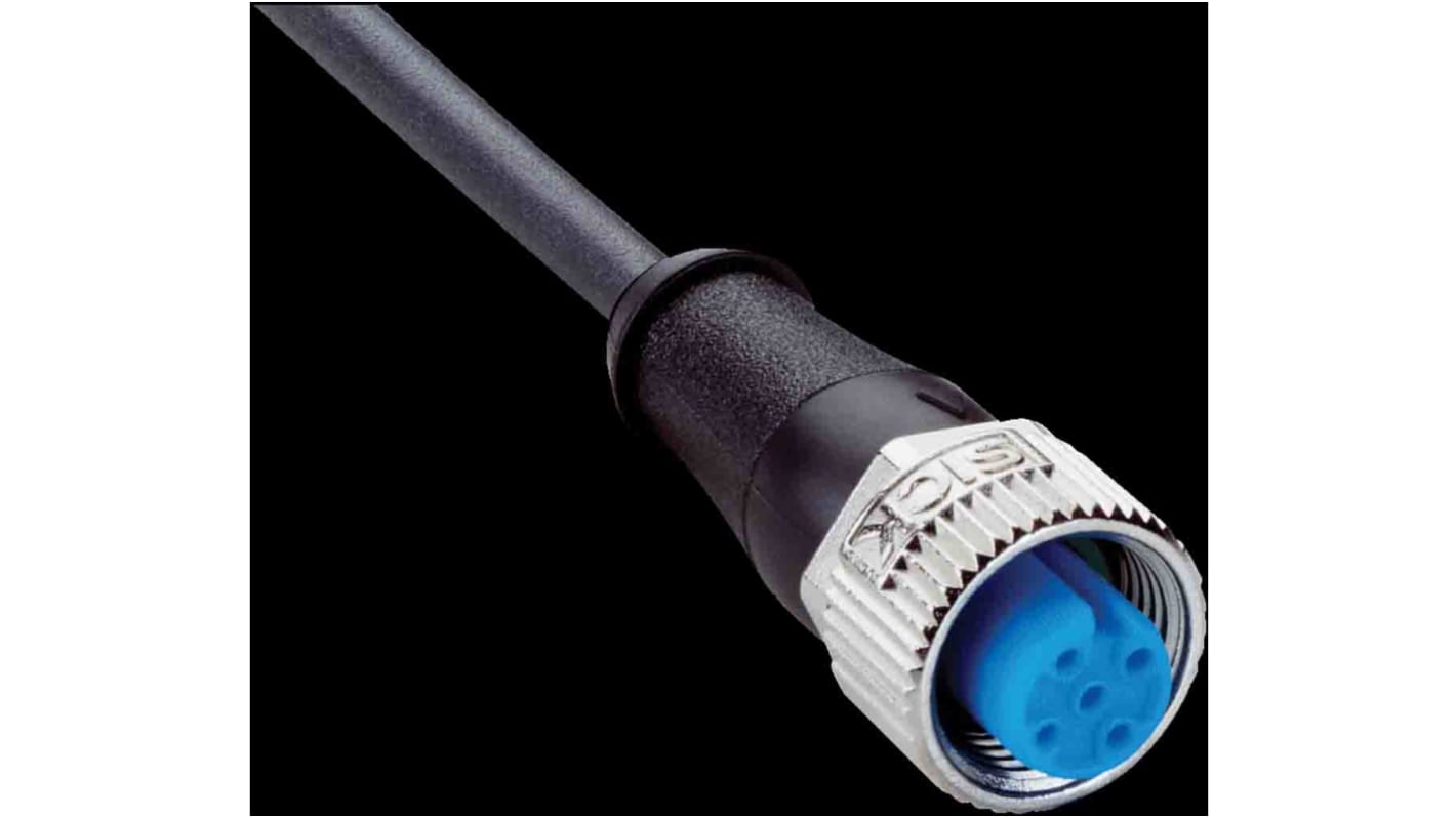 SICK Female 5 way M12 to Unterminated Sensor Actuator Cable, 2m