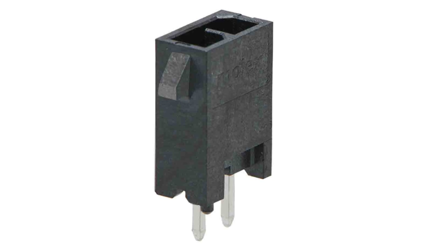 Molex 垂直 基板接続用ピンヘッダ 8極 3.0mm 2列, スルーホール実装