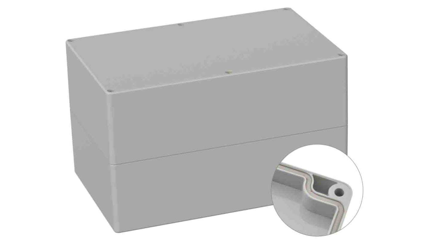 RS PRO ABS通用外壳, IP66, IK07, 灰色, 160 x 250 x 150mm