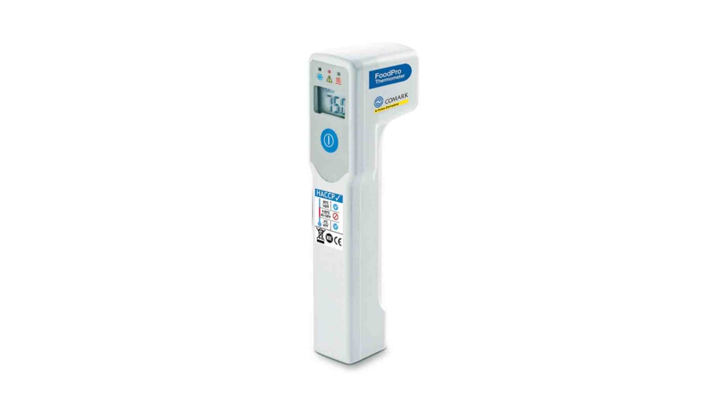 Comark FoodPro Infrared Thermometer, -30°C Min, ±1 °C, ±2 °F Accuracy, °C and °F Measurements