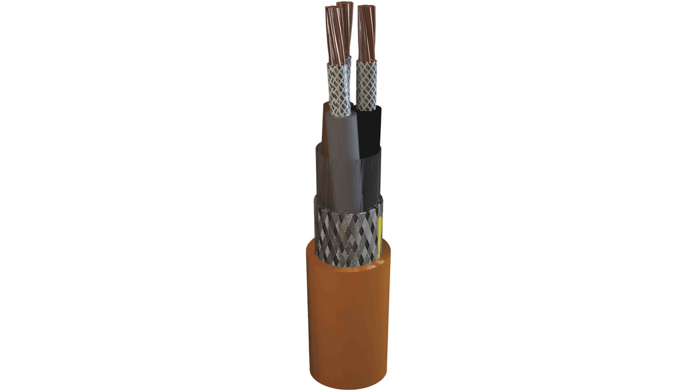 AXINDUS MarineLine YZp 0, 100m 3 Core, Grey Power Cable