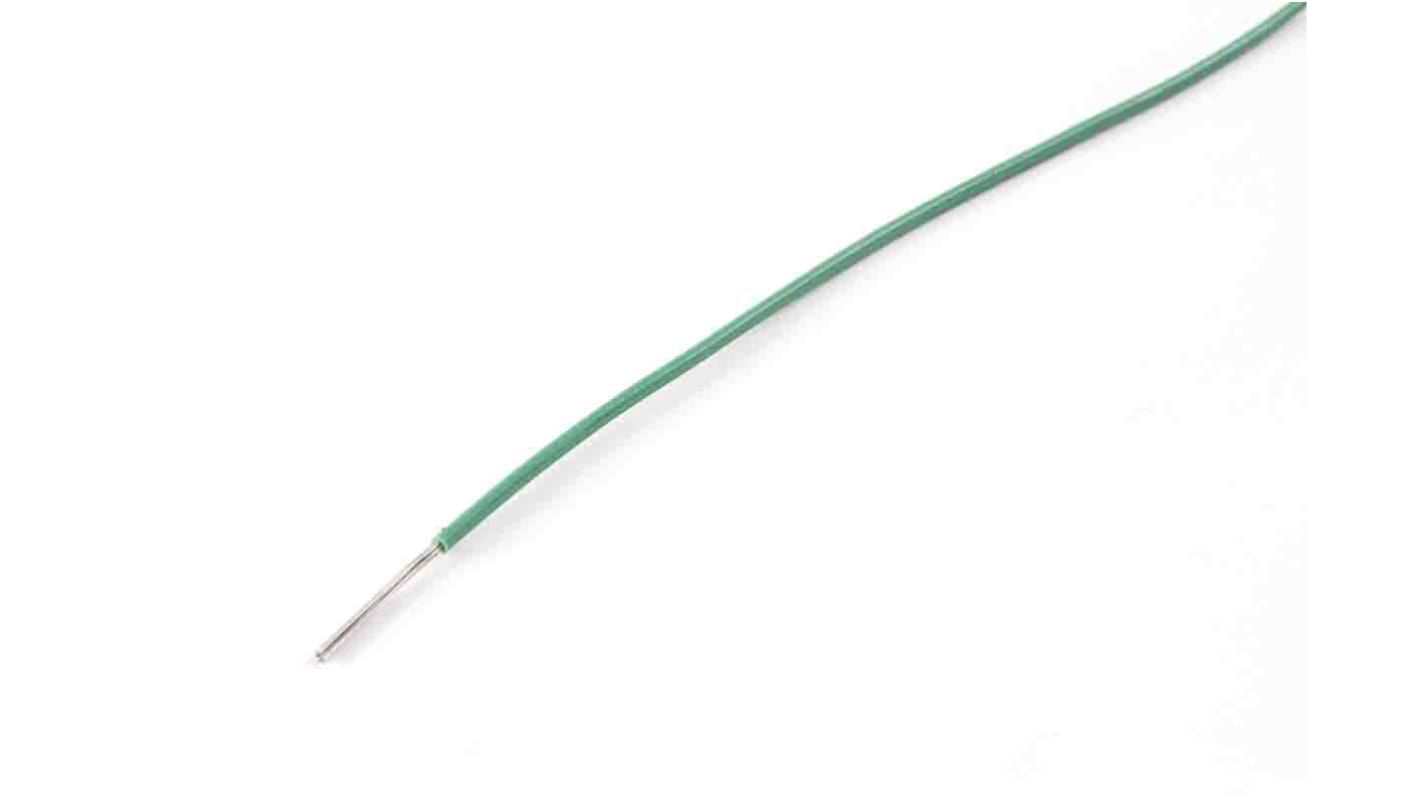 AXINDUS KY33 Series Green 1 mm² Hook Up Wire, 18 AWG, 32/0.20 mm, 200m, PVC Insulation, KY33A04V