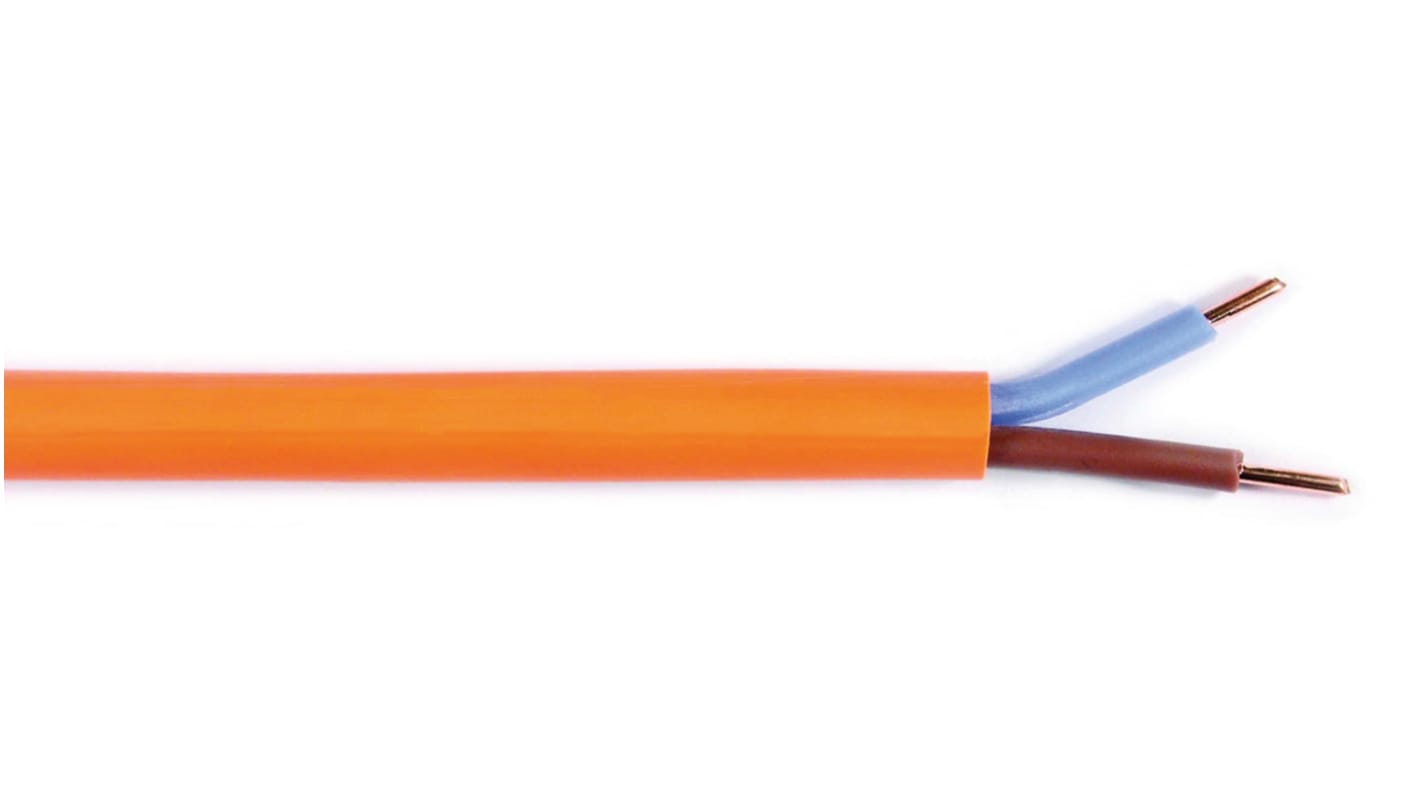 CAE Groupe CR1/C1 Netzkabel Orange x 1,5 mm², 100m, 300/500 V