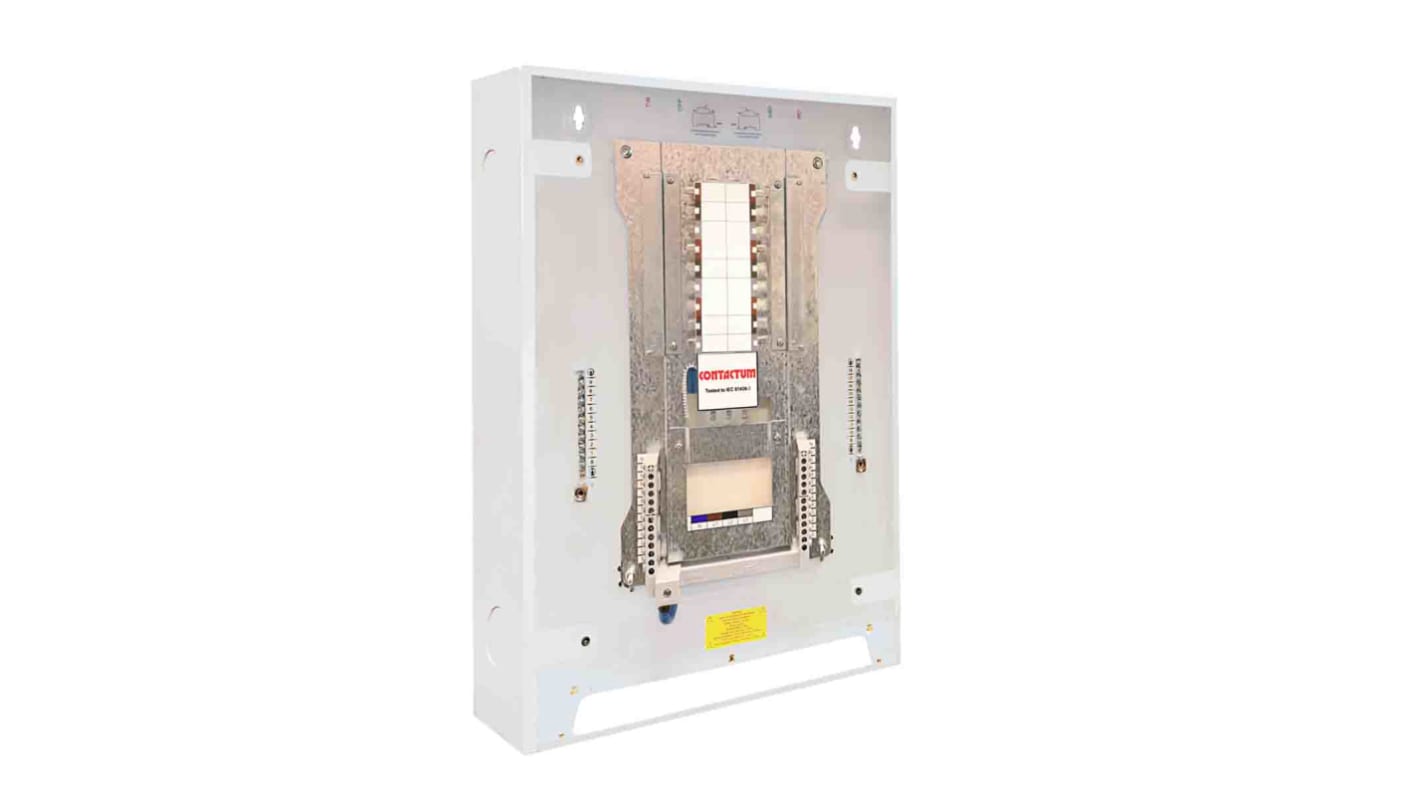 Contactum Contactum 3 Phase Distribution Board, 4 Way, 125 A