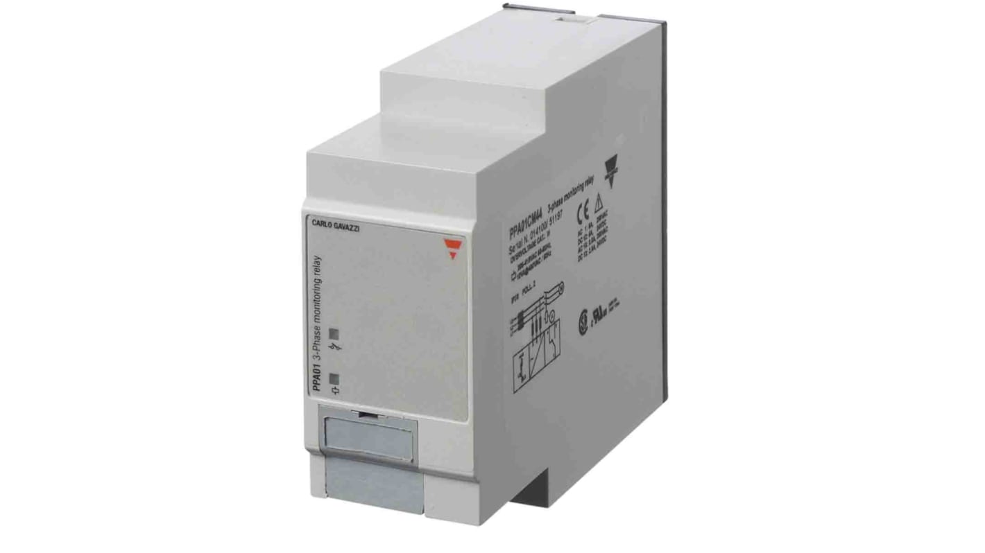 Carlo Gavazzi モニタリングリレー, DPDT, PPA01DM48