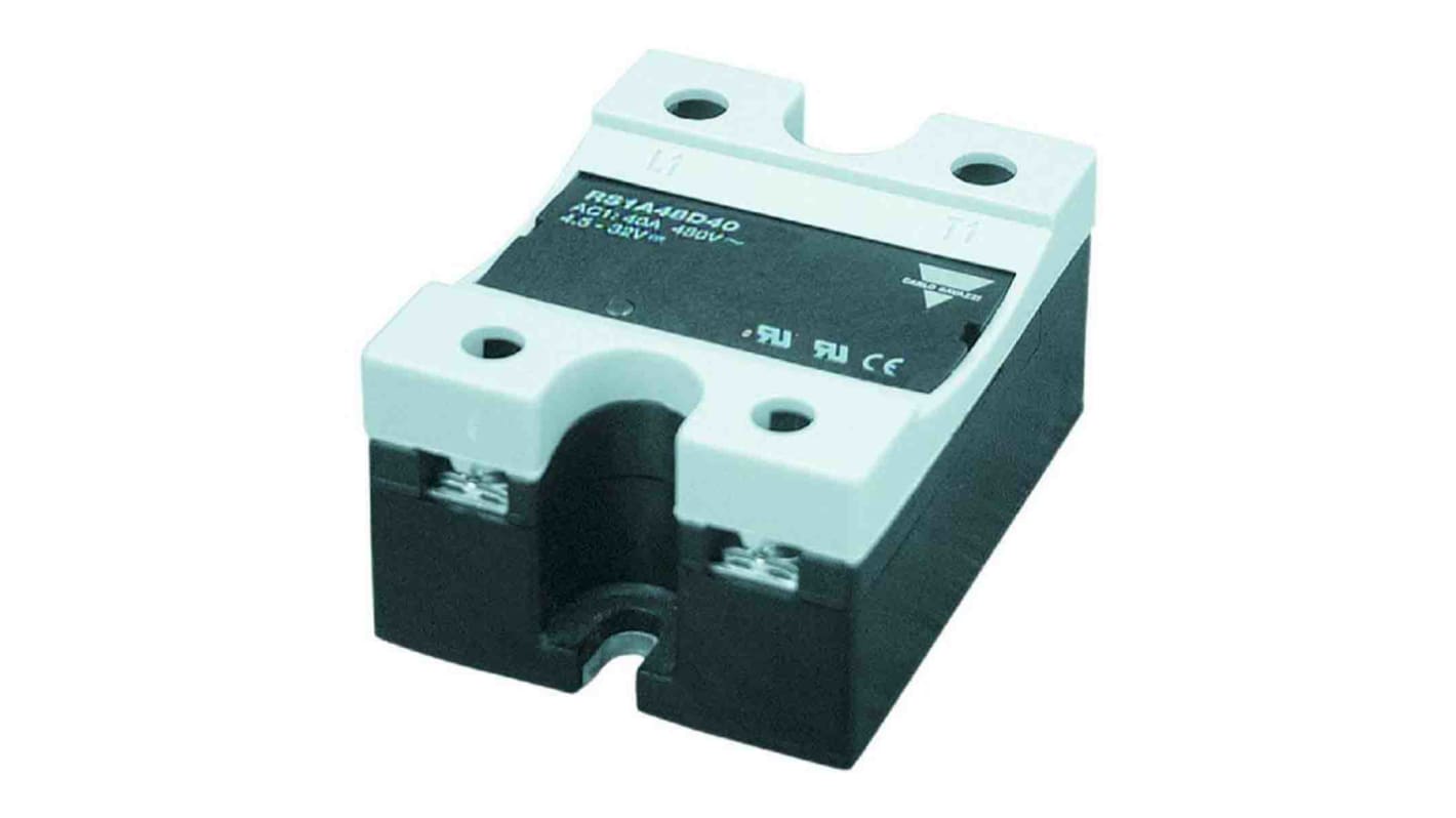 Carlo Gavazzi ソリッドステートリレー, 25 A, 440 V ac, パネルマウント, RS1A40D25