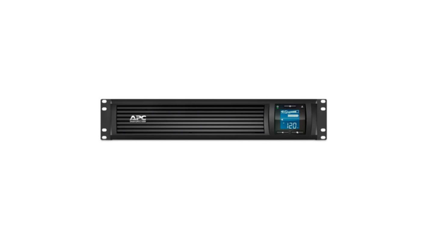 APC 230V Input Rack Mount Uninterruptible Power Supply, 1000VA (600W), Smart-UPS