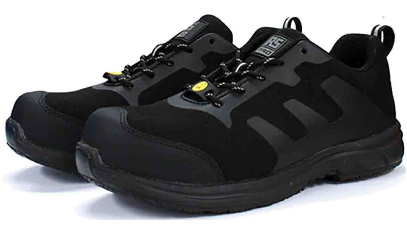 Scarpe sportive antinfortunistiche S3 RS PRO, Donna tg. 36, col. Nero, resistenti all'acqua, con puntale di sicurezza