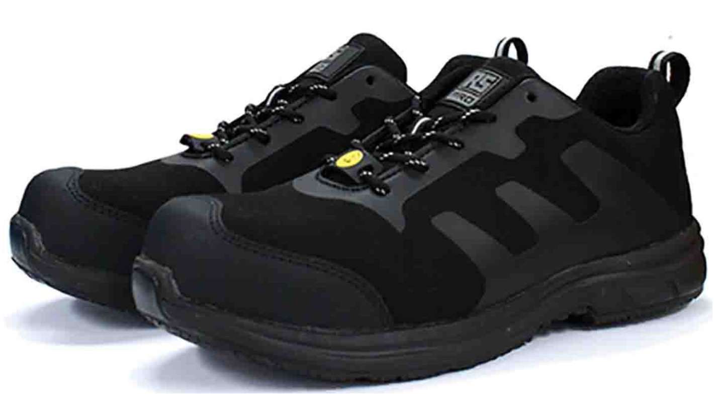 Scarpe sportive antinfortunistiche S3 RS PRO, Uomo tg. 43, col. Nero, resistenti all'acqua, con puntale di sicurezza