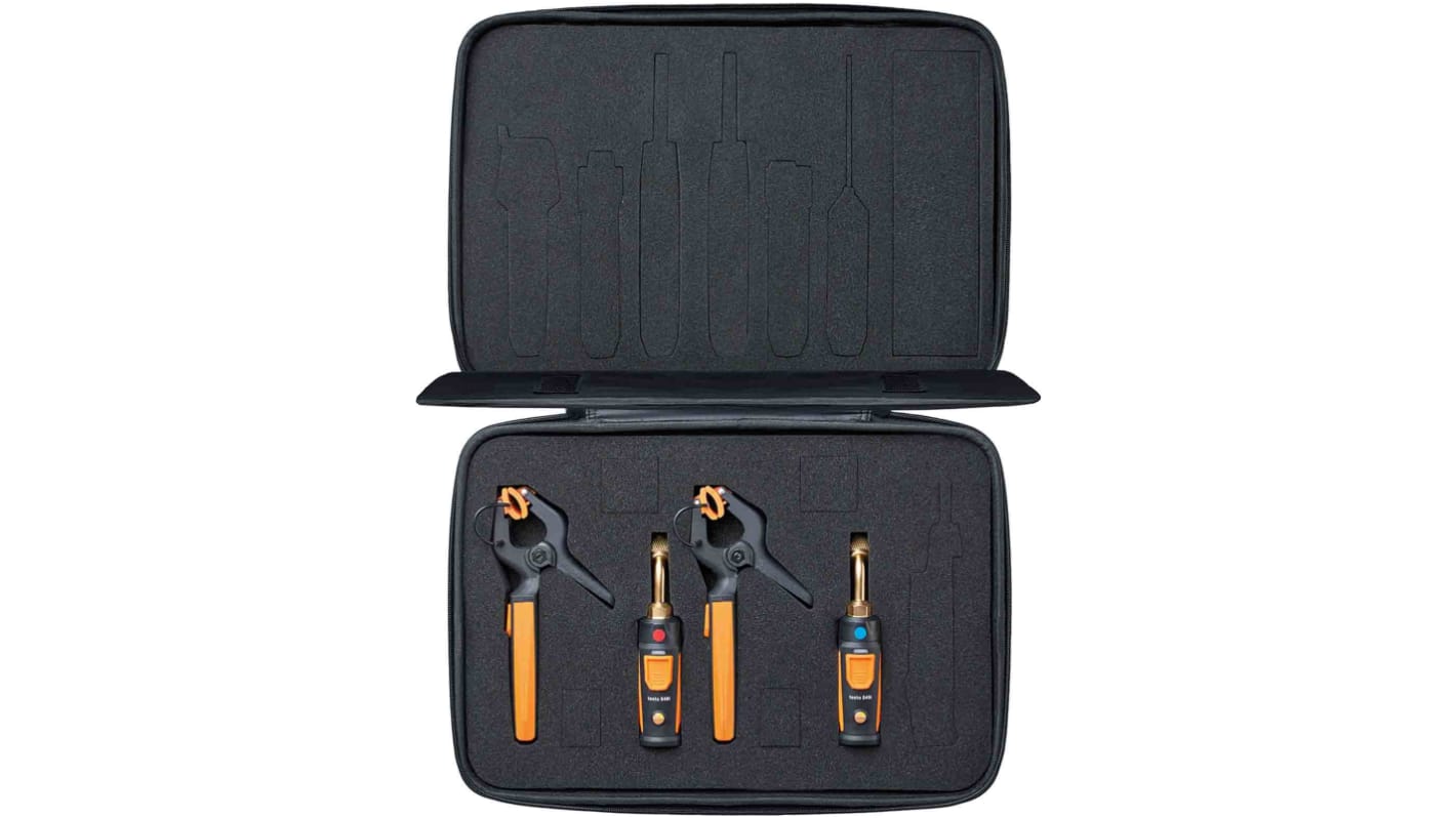 Testo Smart Probes AC & refrigeration test kit Wired Digital Thermometer, NTC Probe, 1 Input(s), ±1.3 °C Accuracy