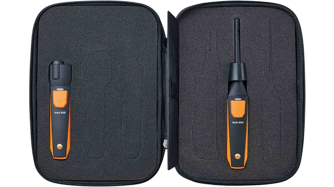 Testo Smart Probes mould kit Humidity Meter, 100 % RH Max, 2 % Accuracy, Digital Display, Battery-Powered