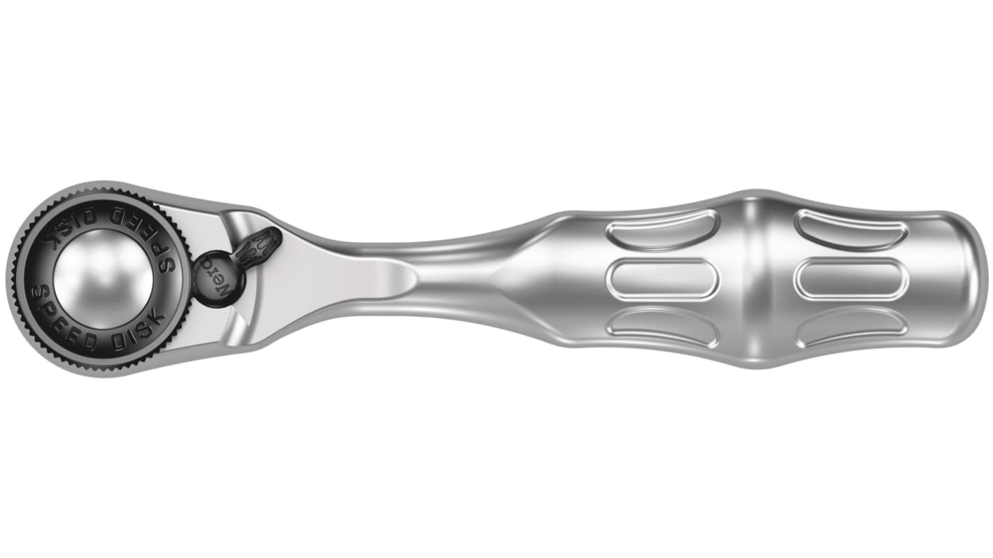 Wera 8008 A Zyklop Mini 3 1/4 in Square Ratchet