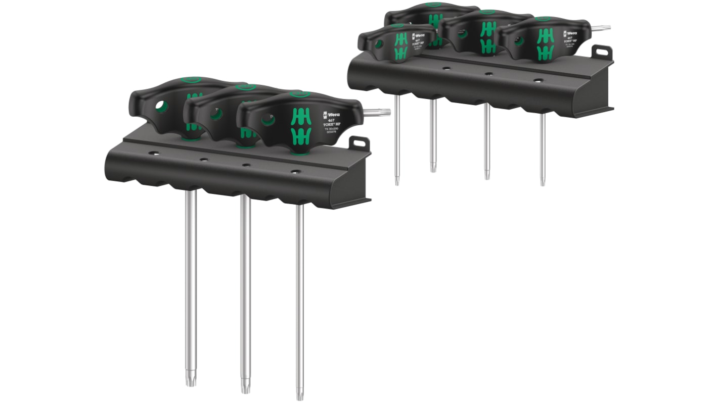 Wera 7-Piece Torx Key Set, T Shape