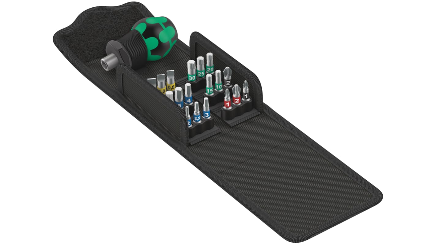 Wera Interchangeable Stubby Screwdriver Set