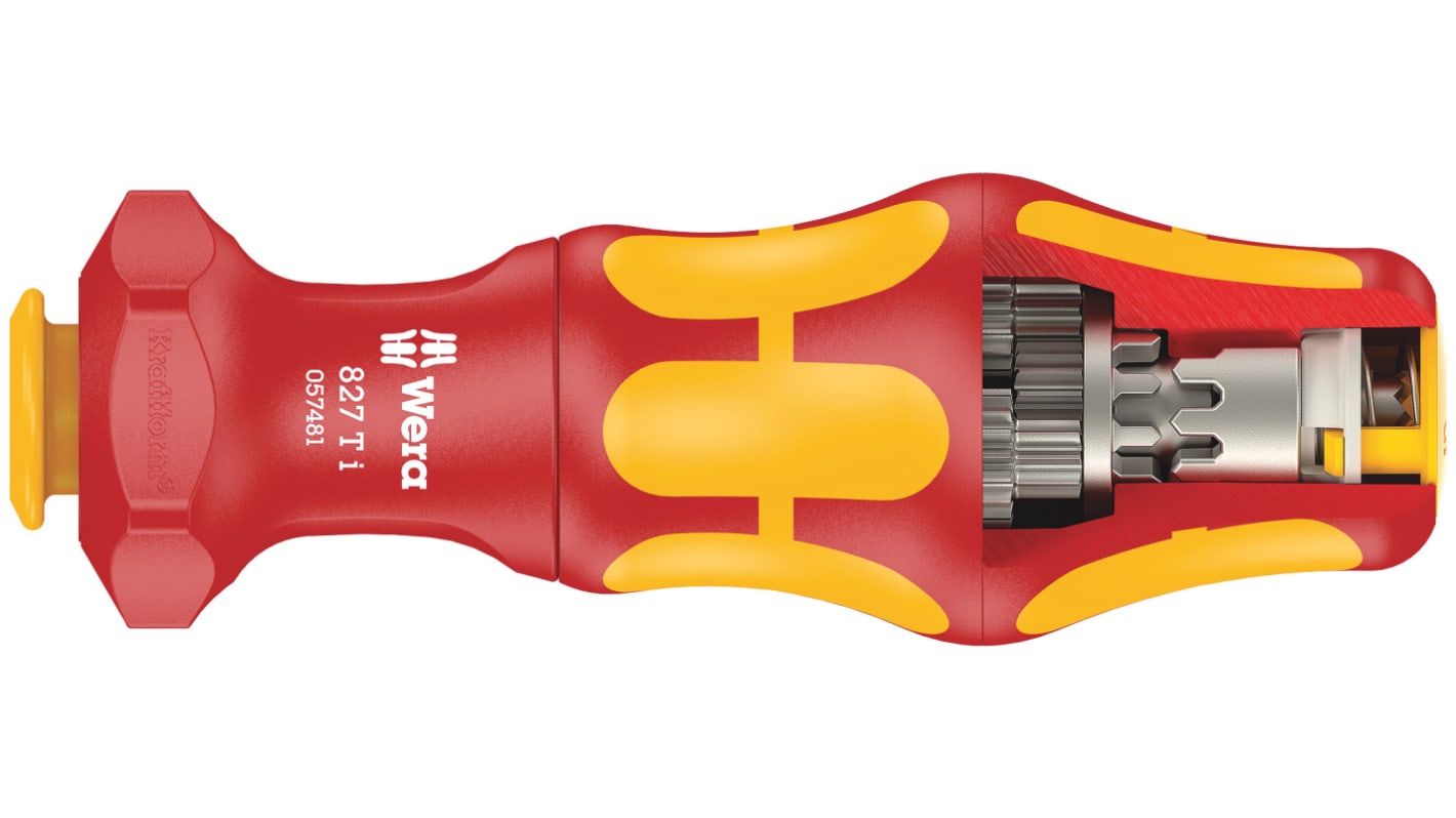 Wera 絶縁ビットホルダドライバ, Hexagon, チップサイズ:9 mm Wera 絶縁ビットホルダドライバ, Hexagon, チップサイズ:9 mm