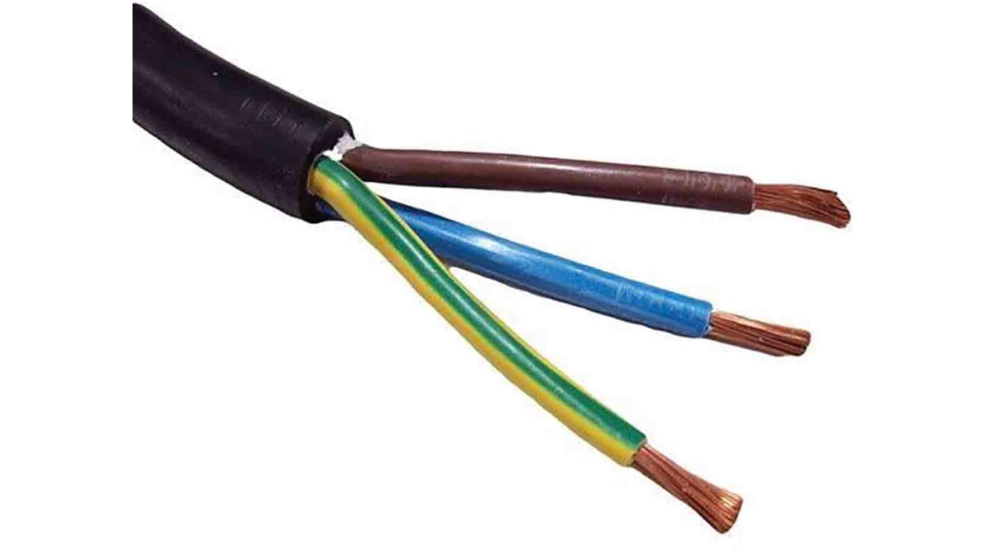 RS PRO Data Cable, 3 Cores, 0.5 mm², Unscreened, 20 AWG, 100m