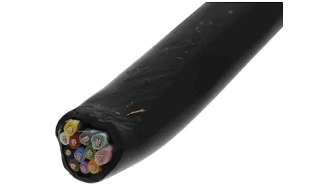 RS PRO Data Cable, 12 Cores, 0.5 mm², Unscreened, 20 AWG, 25m