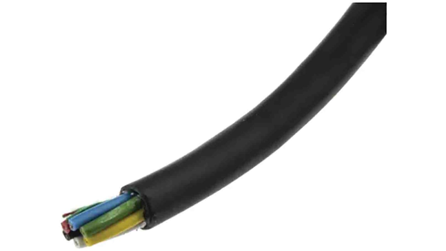 RS PRO Data Cable, 6 Cores, 0.5 mm², Unscreened, 20 AWG, 100m