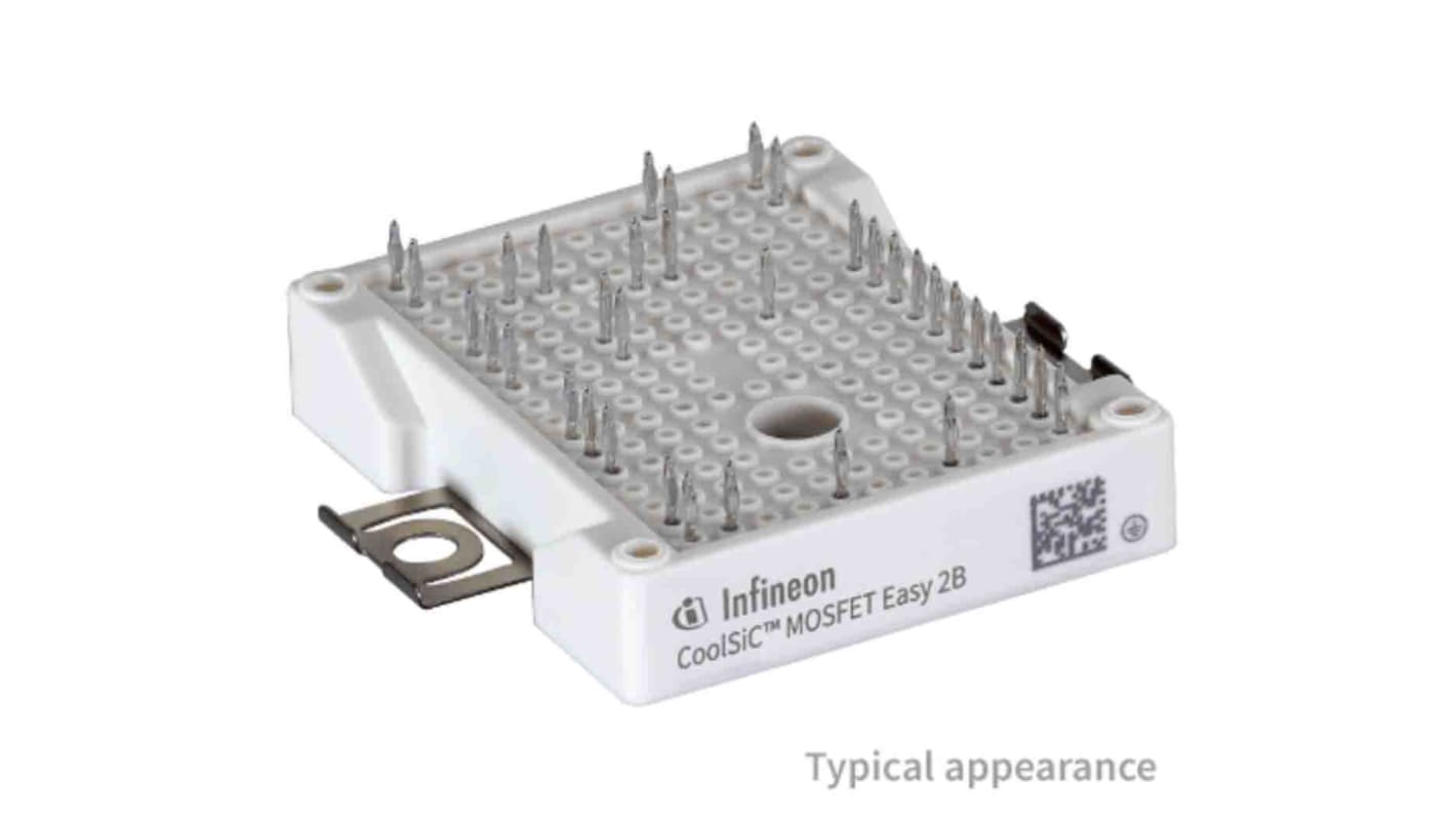 Dual SiC N-Channel SiC Power Module, 200 A, 1200 V AG-EASY2B Infineon FF6MR12W2M1B11BOMA1