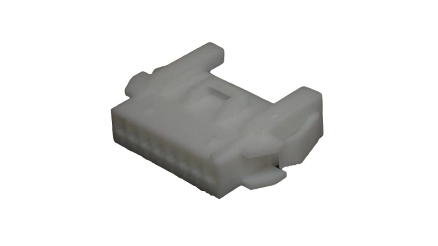 JST, XM Female Crimp Connector Housing, 2.5mm Pitch, 8 Way, Single Row