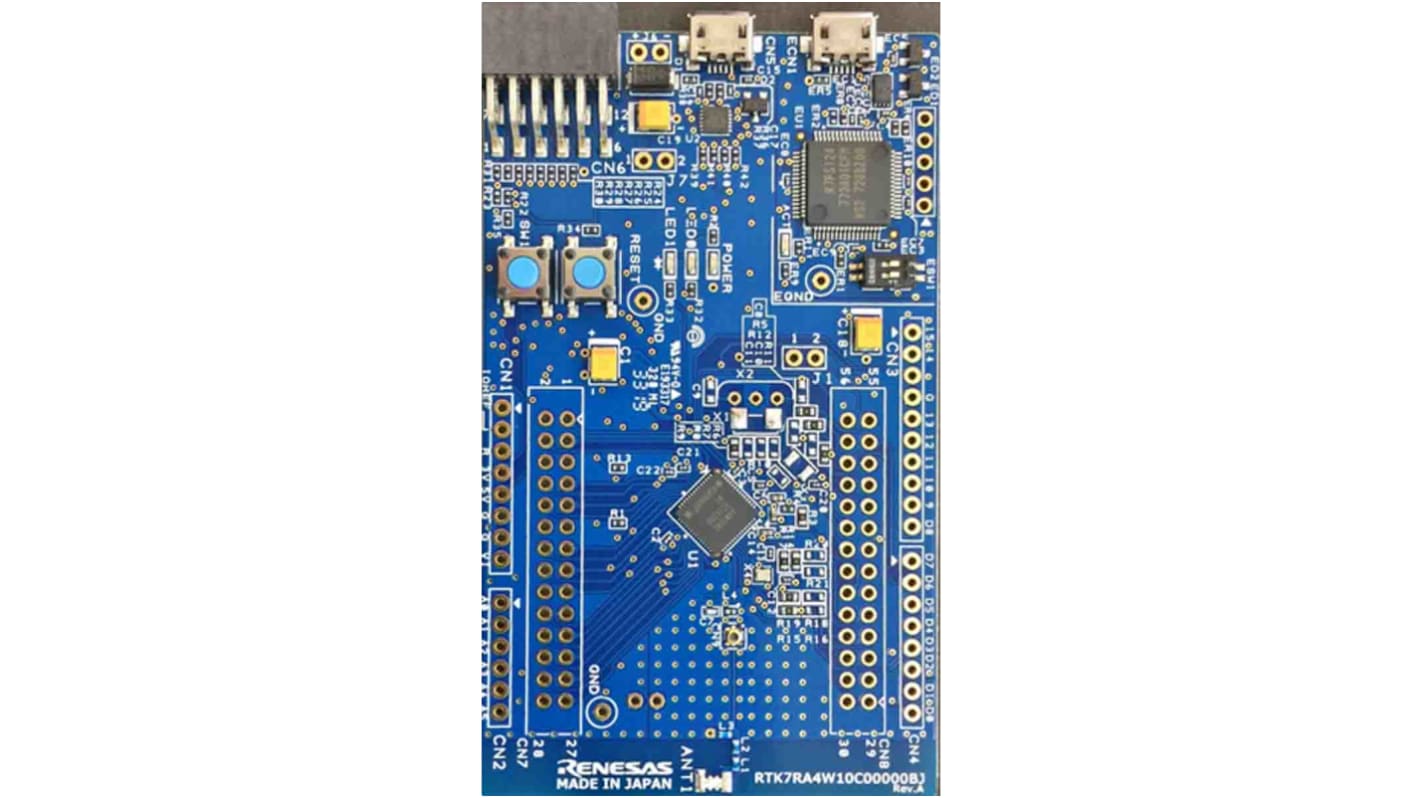 Renesas Electronics MCU development kit 32 bit MCU Mikrokontrollerkort RTK7EKA4W1S00000BJ