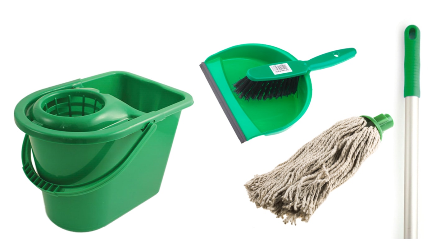 RS PRO Cleaning Kit, Green