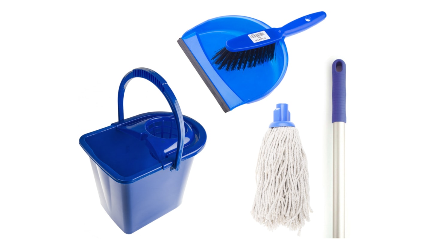 RS PRO Cleaning Kit, Blue