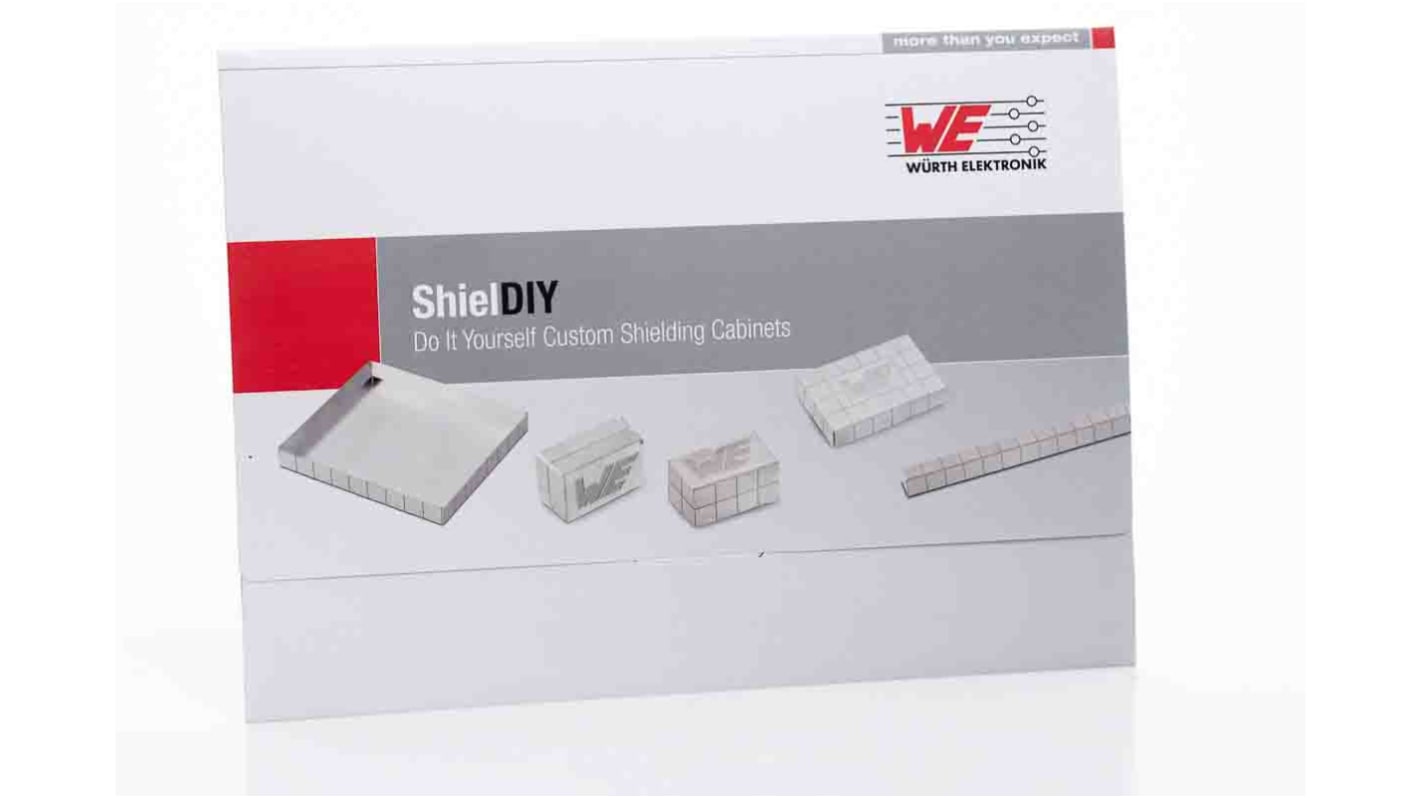Wurth Elektronik WE-SHC ShielDIY PCB Mounting Enclosure, 206.4 x 148.1 x 0.2
