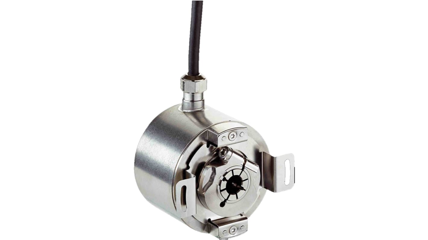 SICK DFS60I Series Incremental Incremental Encoder, 1 → 65536 ppr, HTL, TTL Signal, Blind Hollow Type, 15mm Shaft