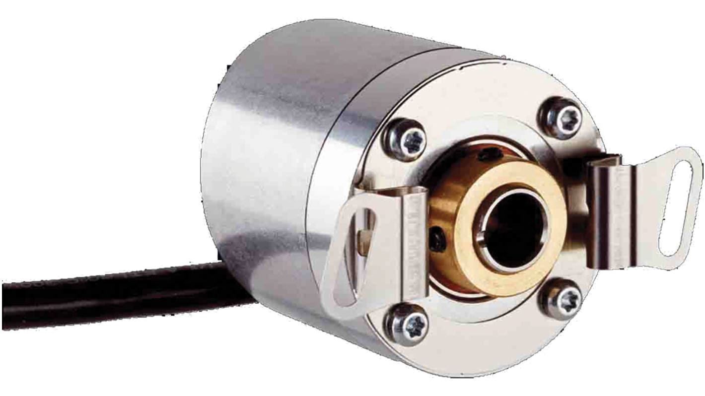 Encoder incremental SICK, 1024 impulsos/rev, 6000rpm máx., salida HTL, 7 → 30 V cc, IP65