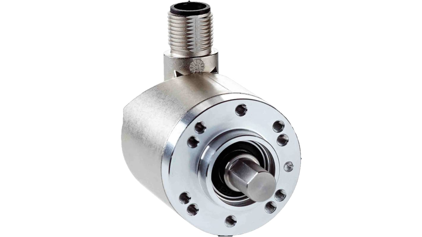 SICK Absolute Absolute Encoder, 1 → 4096 ppr, IO-Link Signal, Solid Type, 6mm Shaft